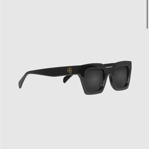 Anine Bing Indio Black Sunglasses